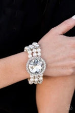 Load image into Gallery viewer, Speechless Sparkle (White) Paparazzi Accessories