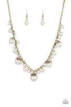 Load image into Gallery viewer, Uptown Pearls (Brass) Paparazzi Accessories