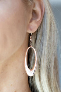 OVAL The Hill (Rose Gold) Paparazzi Accessories