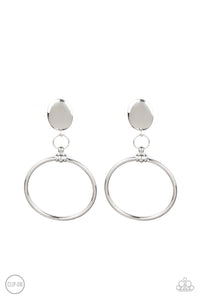 Jumping Through Hoops (Silver) Paparazzi Accessories